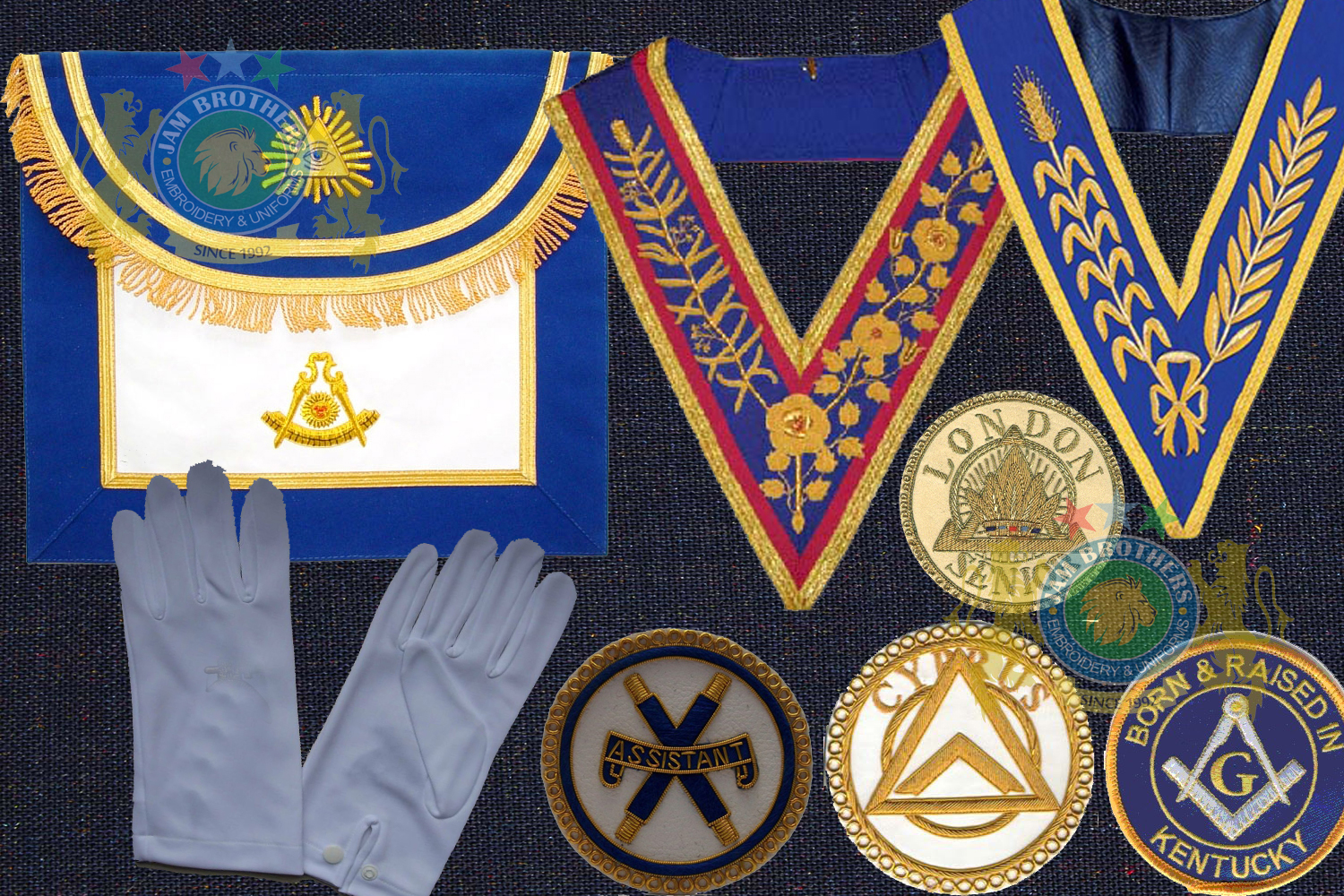 Freemason Products Apron Gloves Compass Logo Eye Freemason Patches Scarf Bag Masonry Flags Banners Pennants Embroidered Hand Machine Printed Clubs Promotional Table Flags Car Flag Hoisting Flags Ranks Shoulders Sliders Bullion Shoulder Ranks Naval Army History Period Epaullettes Epaulet Shoulder Rank Slider Caps Hats Officer Caps Berets Military Honor Cap Sports Cap Beanie Officer hat officer cap Lanyard Sword Knot Aiguillettes Braid Rope Ribbon Accessories Military Uniform Accouterments Lace Trimming Braid Gold White Silver Blue Weave Weaving Uniforms Accouterments Tailor Belts Leather Ceremonial Combat Cadet Parade Belts #Hand Embroidery #BullionEmbroidery #TradeBadges #MessDress #Badges #Ranks #Regiment #Parade #Ceremonial #Cord #Textile #ArmedForces #BritishArmy #Army #Aiguillette #Military #MilitaryUniforms #Militaria #Insignia #Headwear #Caps #OfficerCaps #UniformCaps #PeakCaps #DressCaps #MilitaryCaps #RailCap #Berets #Glengarry #RoyalNavy #RoyalMarine #RoyalAirForce #RAF #Infantry #Armor #EME #Battalion #Medals #Ribbons #Braid #Lace #Uniforms #UniformSupplie #Police #Security #Buckles #Guards #Accoutrement #Badge #Patch #Machine #MachineEmbroidery #HandEmbroidery #Bullion #BullionBadges #BullionEmbroidery #WovenBadges #Woven # Emblems #Regiment #Regimental #OfficerCaps #PeakCaps #Soldier #Helmets #Covers #HelmetCovers #Armlets #Sliders #Epaulettes #Webbing #Chevron #Officer #ShoulderBoards #Gorgets #Tassel #Sash #Hand #HandSewn #Aviation #AviationClothing #Crest #FamilyCrest #CoatofArms #EmbroideredPillows #Cords #Aiguillettes #CapCords #ChinCord #DressCord #SwordKnot #Tassels #WhistleCord #Lanyard #Knots #Banners #ClanBadges #Peaks #Visor #Wings #CapBadges #Pennants #HonorCaps #OfficerCaps #SportsCap #Masonic #Aprons #MasonicAprons #Collars #MasonicCollars #Gloves #MasonicGloves #MasonicPatches #Patches #Regalia #MasonicRegalia #Freemason #Braid #Chevron #Cuffs #Fringes #Sashes #HeadGear #FieldGear #England #USA #Poland #ArmedForces #Schools #Colleges #University #Sialkot #Pakistan Sialkot Pakistan PeakCaps OfficerCaps ShoulderRanks BullionBadges UniformAccessories MilitaryUniforms DressCap TradeBadge RankMarking WireBadges Army Airforce Navy Police